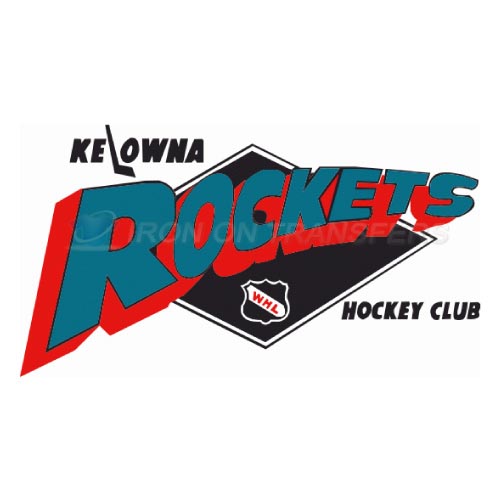 Kelowna Rockets Iron-on Stickers (Heat Transfers)NO.7507